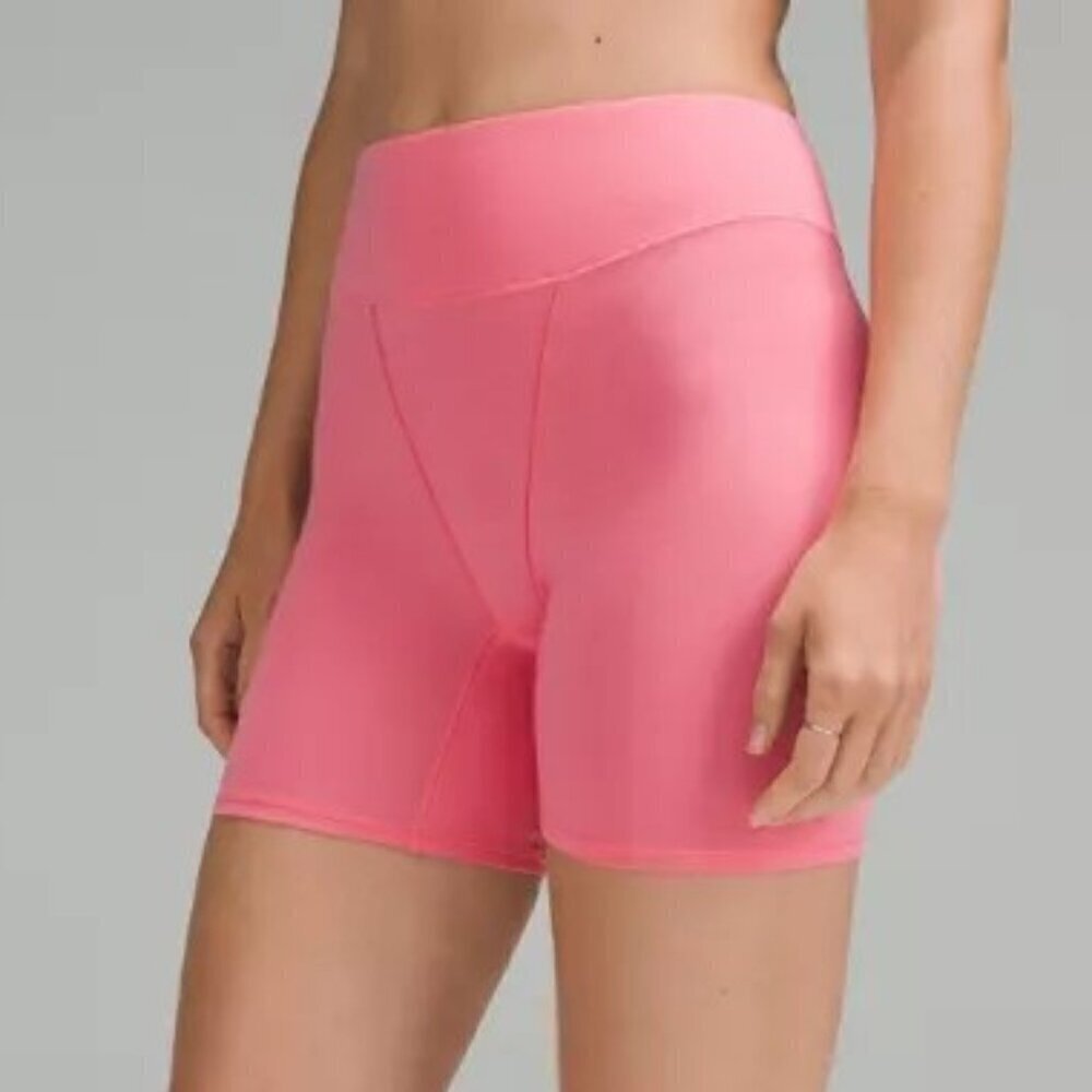 NWT Lululemon UnderEase Super High Rise Shortie Underwear - L Sakura Pink
